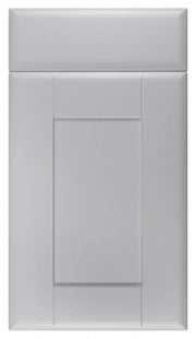 Auckland Shaker Mussel Supermatt Made-to-Measure Kitchen Door