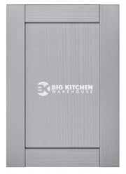 Balmoral Wood Grain ’Skinny’ Shaker Dove Grey Ash- Replacement Kitchen Door/Drawer Front (283mm High) - 495mm Wide