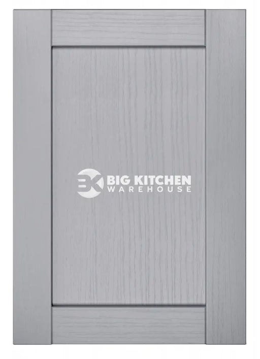 Balmoral Wood Grain ’Skinny’ Shaker Dove Grey Ash- Replacement Kitchen Door/Drawer Front (355mm High) - 495mm Wide