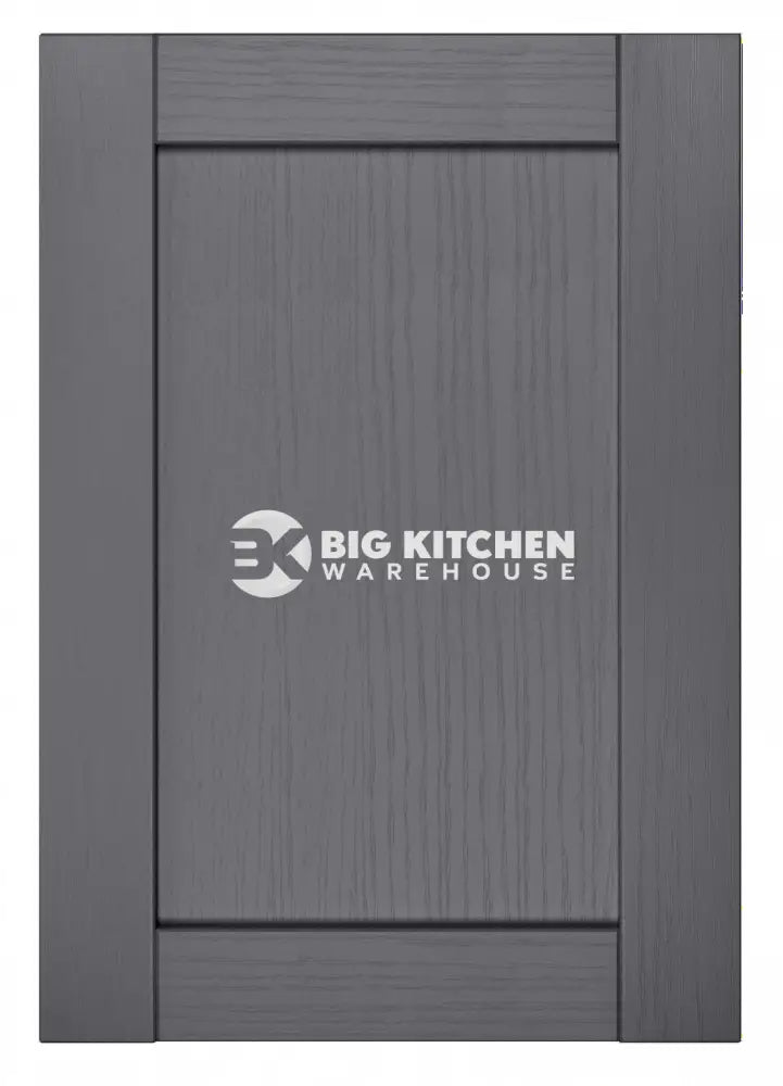 Balmoral Wood Grain ’Skinny’ Shaker Dust Grey Ash- Replacement Kitchen Door/Drawer Front (283mm High) - 495mm Wide