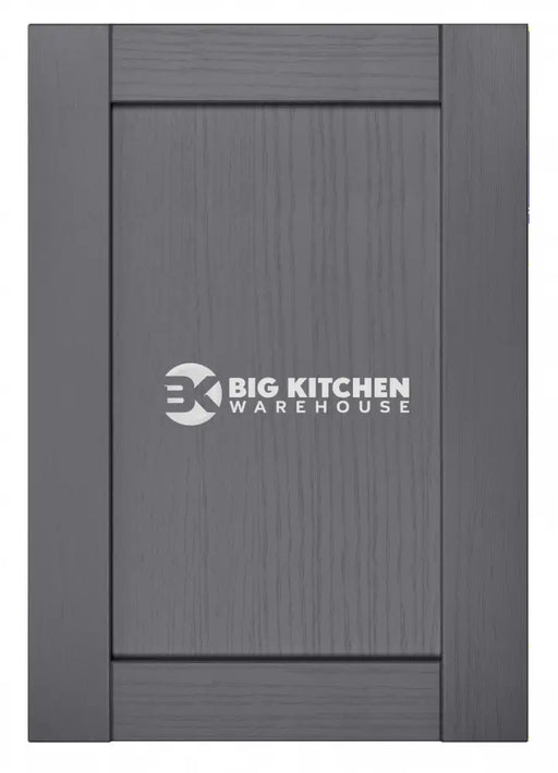 Balmoral Wood Grain ’Skinny’ Shaker Dust Grey Ash- Replacement Kitchen Door/Drawer Front (283mm High) - 495mm Wide