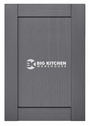 Balmoral Wood Grain ’Skinny’ Shaker Dust Grey Ash- Replacement Kitchen Doors (End Panel) - 780mm x 355mm Wall End Panel