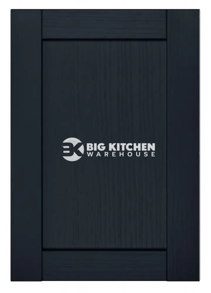 Balmoral Wood Grain ’Skinny’ Shaker Indigo Ash- Replacement Kitchen Door/Drawer Front (283mm High) - 495mm Wide