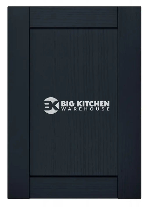 Balmoral Wood Grain ’Skinny’ Shaker Indigo Ash- Replacement Kitchen Door/Drawer Front (283mm High) - 495mm Wide