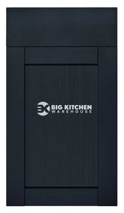 Balmoral Wood Grain ’Skinny’ Shaker Indigo Ash- Replacement Kitchen Doors (1965mm High 3 Panel)
