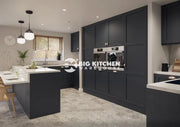 Balmoral Wood Grain ’Skinny’ Shaker Indigo Ash- Replacement Kitchen Doors (End Panel)