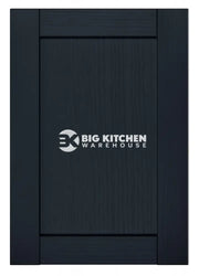 Balmoral Wood Grain ’Skinny’ Shaker Indigo Ash- Replacement Kitchen Doors (End Panel) - 780mm x 355mm Wall End Panel