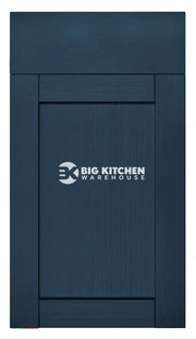 Balmoral Wood Grain ’Skinny’ Shaker Navy Blue Ash- Replacement Kitchen Doors SAMPLE PRODUCTS