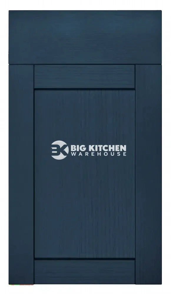 Balmoral Wood Grain ’Skinny’ Shaker Navy Blue Ash- Replacement Kitchen Doors SAMPLE PRODUCTS