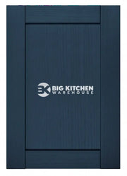 Balmoral Wood Grain ’Skinny’ Shaker Navy Blue Ash- Replacement Kitchen Doors SAMPLE PRODUCTS Sample Colour Swatch