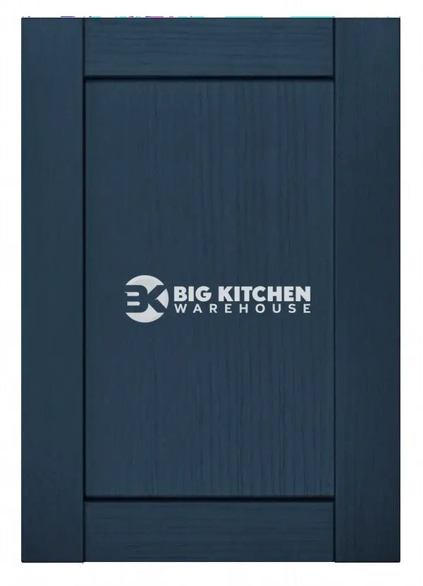 Balmoral Wood Grain ’Skinny’ Shaker Navy Blue Ash- Replacement Kitchen Doors SAMPLE PRODUCTS Sample Colour Swatch