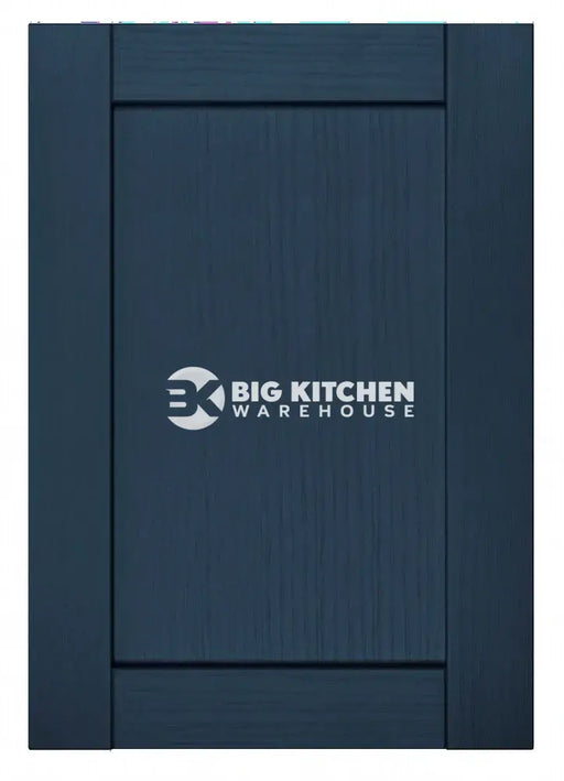 Balmoral Wood Grain ’Skinny’ Shaker Navy Blue Ash- Replacement Kitchen Doors SAMPLE PRODUCTS Sample Colour Swatch