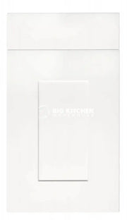 Boston Supermatt Shaker White- Replacement Kitchen Door/Drawer Front (283mm High)