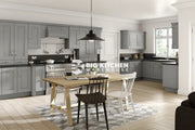 Buckingham Wood Grain Shaker Dust Grey- Replacement Kitchen Doors (1965mm High 3 Panel)