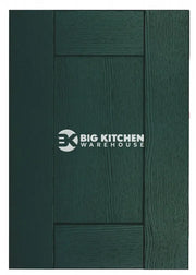 Buckingham Wood Grain Shaker Fir Green- Replacement Kitchen Doors (980mm High) - 595mm Wide