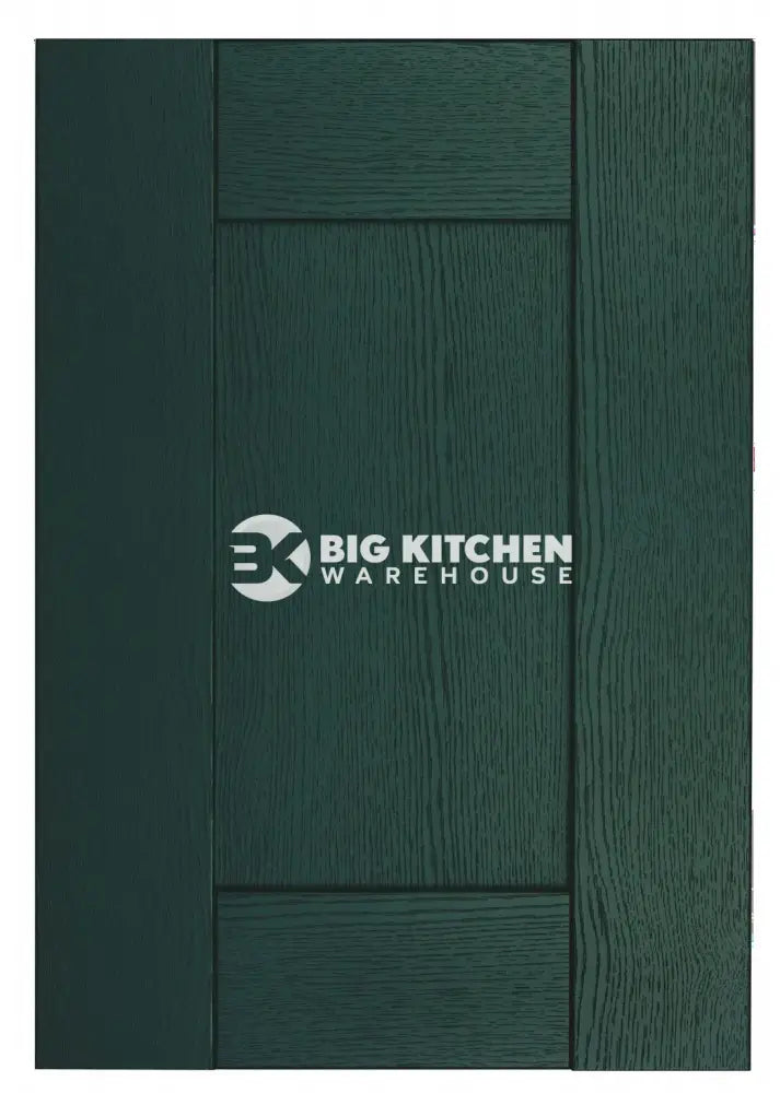Buckingham Wood Grain Shaker Fir Green- Replacement Kitchen Doors (End Panel) - 780mm x 355mm Wall End Panel Plain