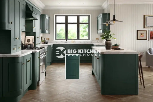 Buckingham Wood Grain Shaker Fir Green- Replacement Kitchen Doors SAMPLE PRODUCTS