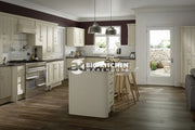 Buckingham Wood Grain Shaker Ivory- Replacement Kitchen Doors (End Panel)