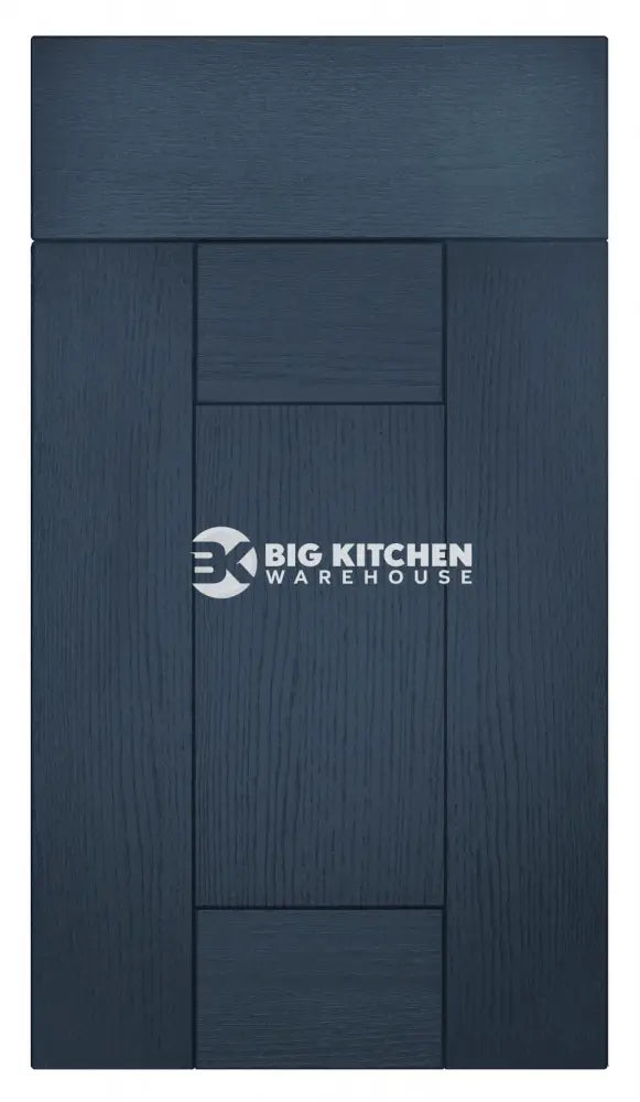 Buckingham Wood Grain Shaker Navy Blue- Replacement Kitchen Doors (895mm High)