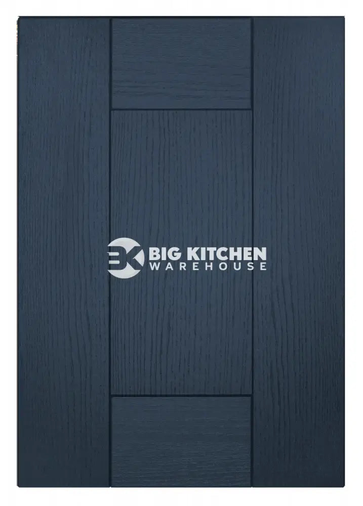 Buckingham Wood Grain Shaker Navy Blue- Replacement Kitchen Doors (End Panel)
