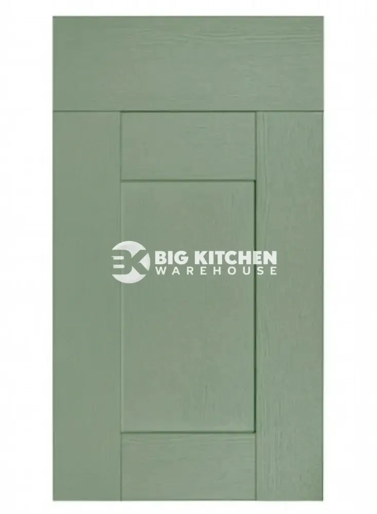 Buckingham Wood Grain Shaker Reed Green- Replacement Kitchen Doors SAMPLE PRODUCTS