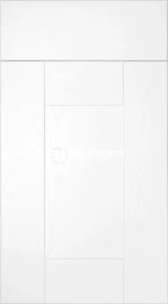 Buckingham Wood Grain Shaker White Ash- Replacement Kitchen Doors (570mm High)