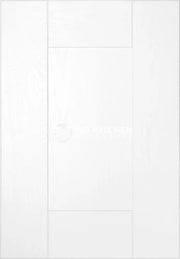 Buckingham Wood Grain Shaker White- Replacement Kitchen Doors (1245mm High) - 296mm Wide