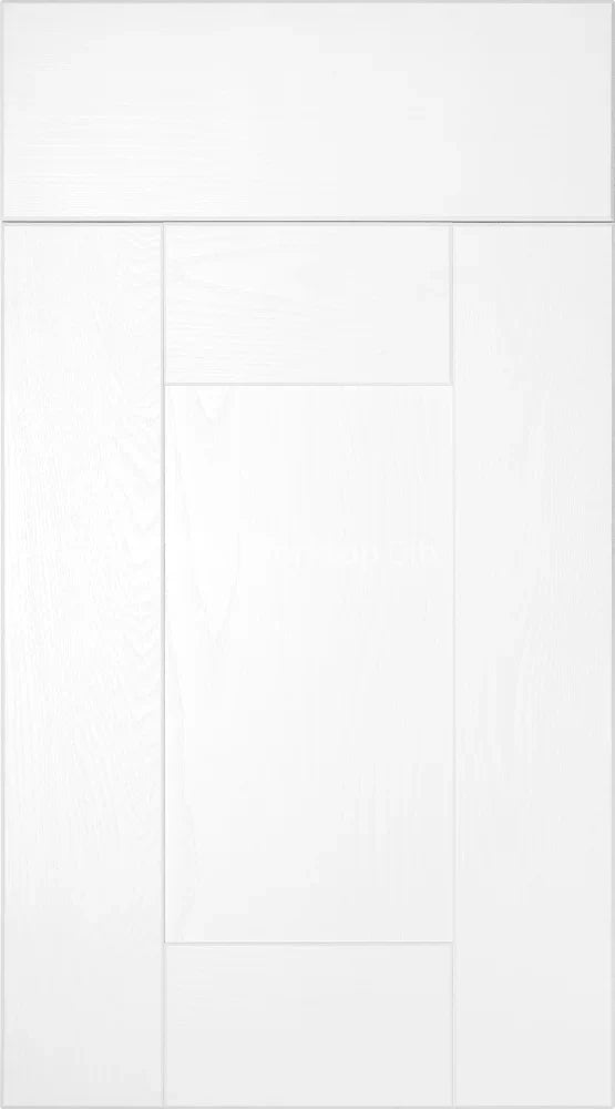 Buckingham Wood Grain Shaker White- Replacement Kitchen Doors SAMPLE PRODUCTS