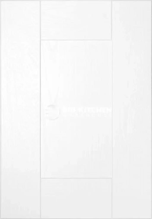 Buckingham Wood Grain Shaker White- Replacement Kitchen Doors SAMPLE PRODUCTS Sample Colour Swatch