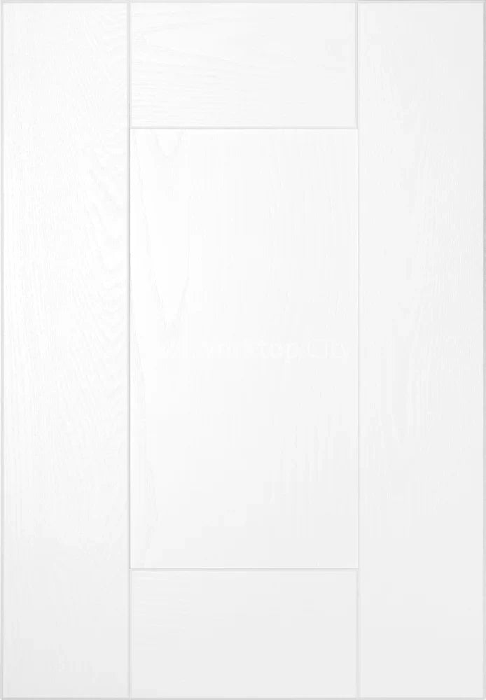 Buckingham Wood Grain Shaker White- Replacement Kitchen Doors SAMPLE PRODUCTS Sample Colour Swatch