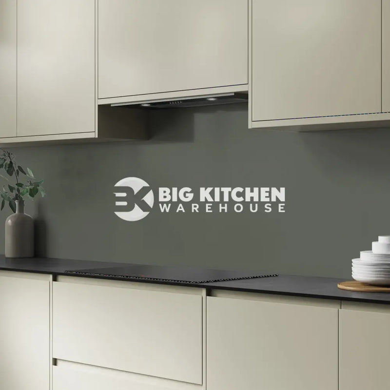 Bushboard Alloy Battleship Grey Aluminium Feature Kitchen Splashback