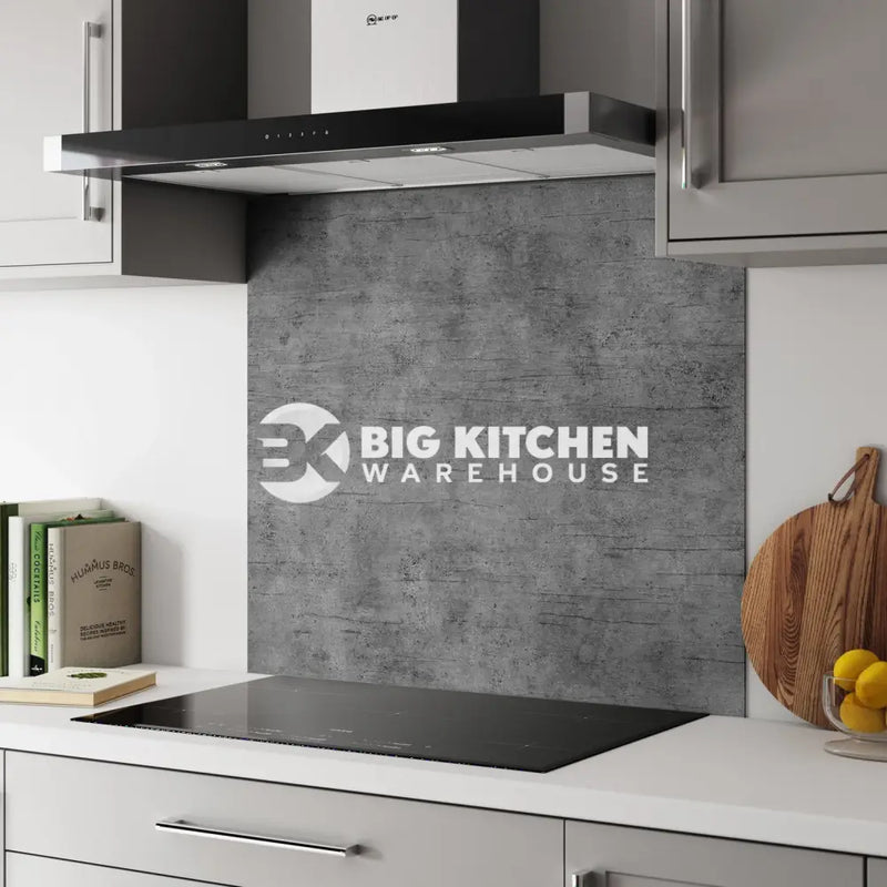 Bushboard Alloy Brooklyn Concrete Aluminium Feature Kitchen Splashback