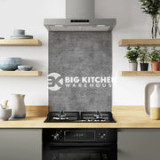 Bushboard Alloy Brooklyn Concrete Aluminium Feature Kitchen Splashback