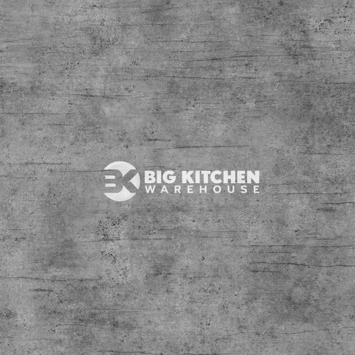 Bushboard Alloy Brooklyn Concrete Aluminium Feature Kitchen Splashback - Standard Hob Panel - 600mm x 800mm x 4mm