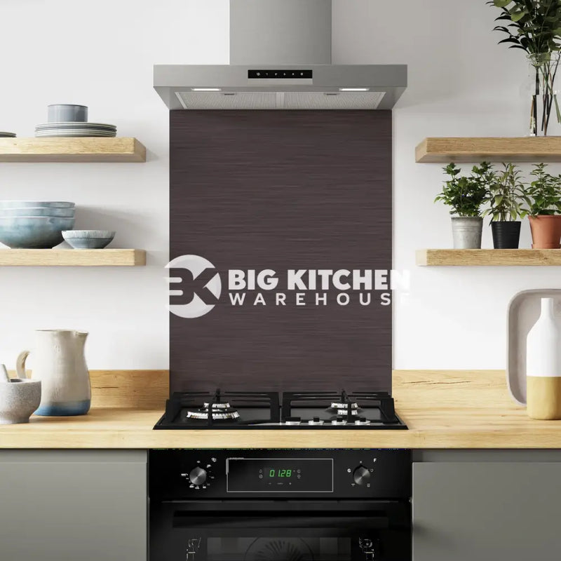 Bushboard Alloy Brushed Copper Aluminium Feature Kitchen Splashback