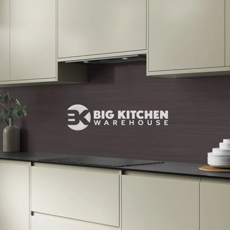 Bushboard Alloy Brushed Copper Aluminium Feature Kitchen Splashback