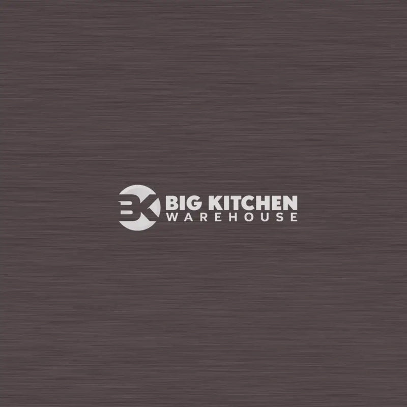 Bushboard Alloy Brushed Copper Aluminium Feature Kitchen Splashback - Standard Hob Panel - 600mm x 800mm x 4mm