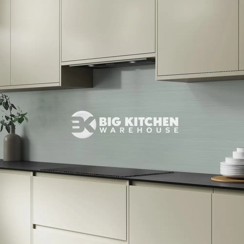 Bushboard Alloy Brushed Steel Aluminium Feature Kitchen Splashback