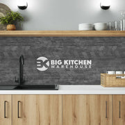 Bushboard Alloy Concrete Chevron Aluminium Feature Kitchen Splashback