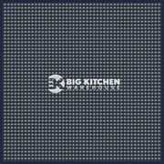 Bushboard Alloy Deep Sea Blue Aluminium Feature Kitchen Splashback - Standard Hob Panel - 600mm x 800mm x 4mm