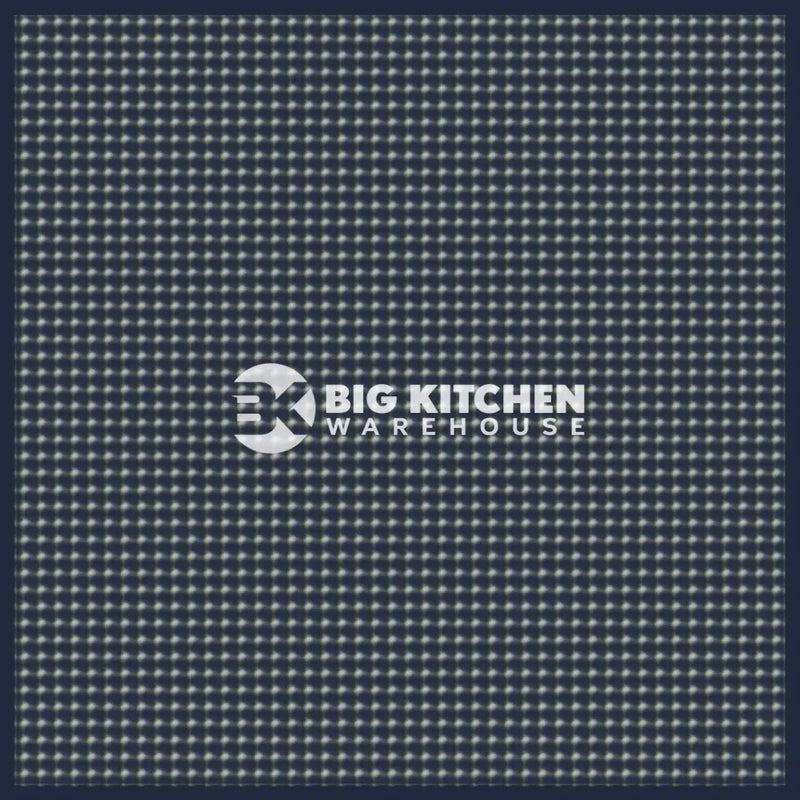 Bushboard Alloy Deep Sea Blue Aluminium Feature Kitchen Splashback - Standard Hob Panel - 600mm x 800mm x 4mm
