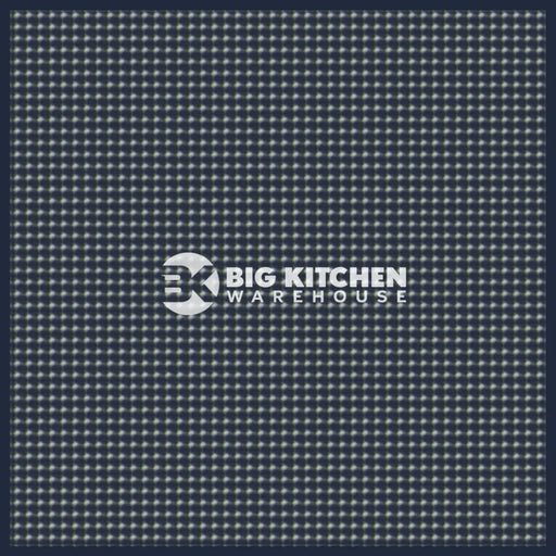 Bushboard Alloy Deep Sea Blue Aluminium Feature Kitchen Splashback - Standard Hob Panel - 600mm x 800mm x 4mm