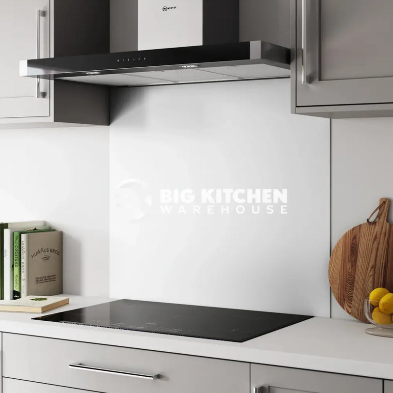Bushboard Alloy Glacier White Aluminium Feature Kitchen Splashback