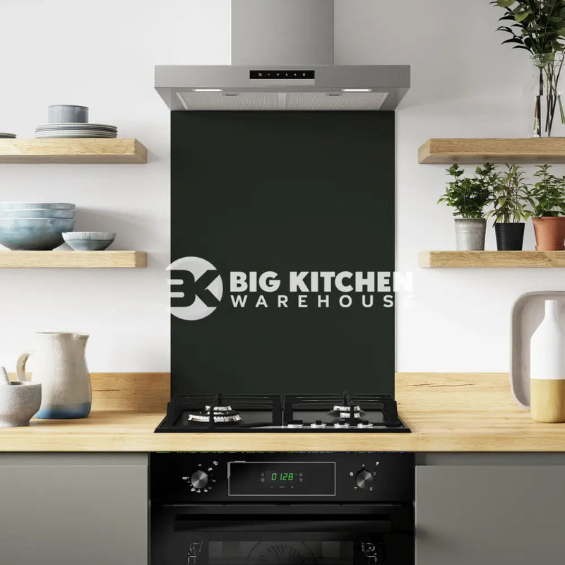 Bushboard Alloy Hadrian Green Aluminium Feature Kitchen Splashback
