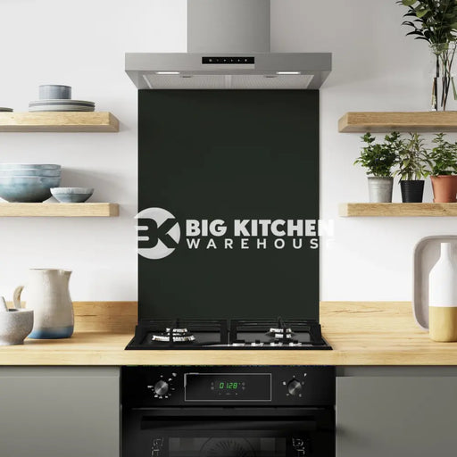 Bushboard Alloy Hadrian Green Aluminium Feature Kitchen Splashback