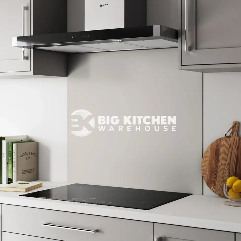 Bushboard Alloy Malibu Grey Aluminium Feature Kitchen Splashback