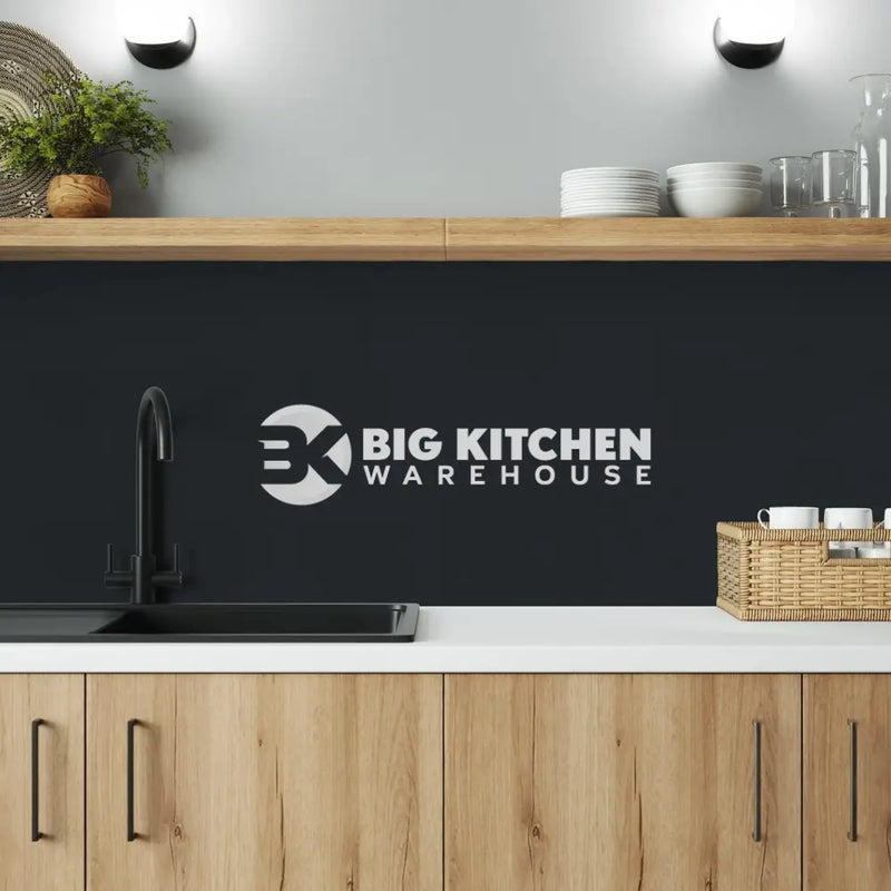 Bushboard Alloy Midnight Grey Aluminium Feature Kitchen Splashback
