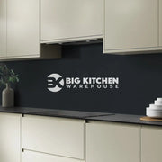 Bushboard Alloy Midnight Grey Aluminium Feature Kitchen Splashback