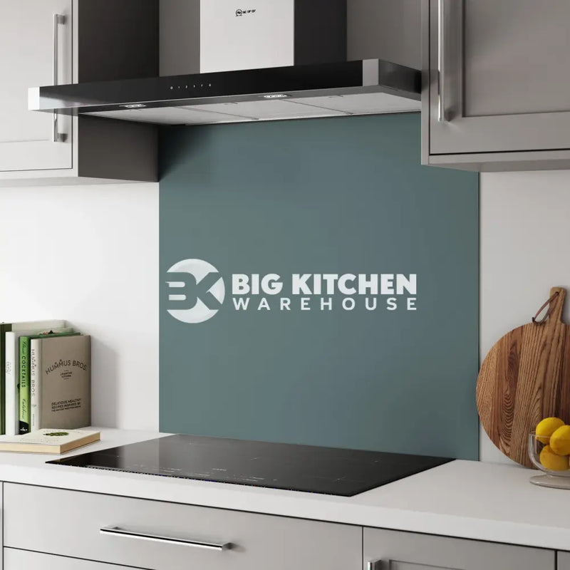 Bushboard Alloy Neptune Blue Aluminium Feature Kitchen Splashback