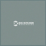 Bushboard Alloy Neptune Blue Aluminium Feature Kitchen Splashback - Standard Hob Panel - 600mm x 800mm x 4mm